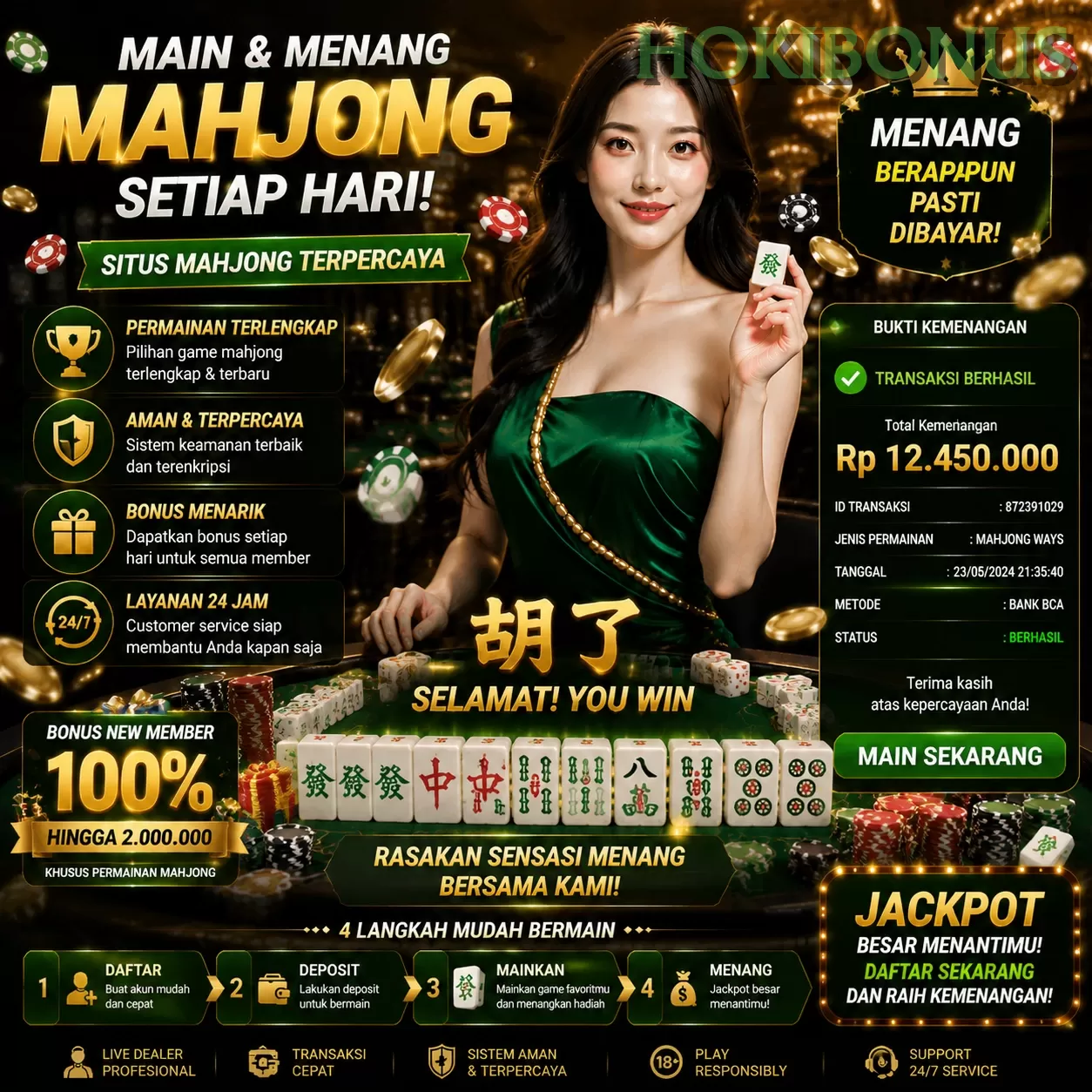 hokibonus APK Resmi Unduh